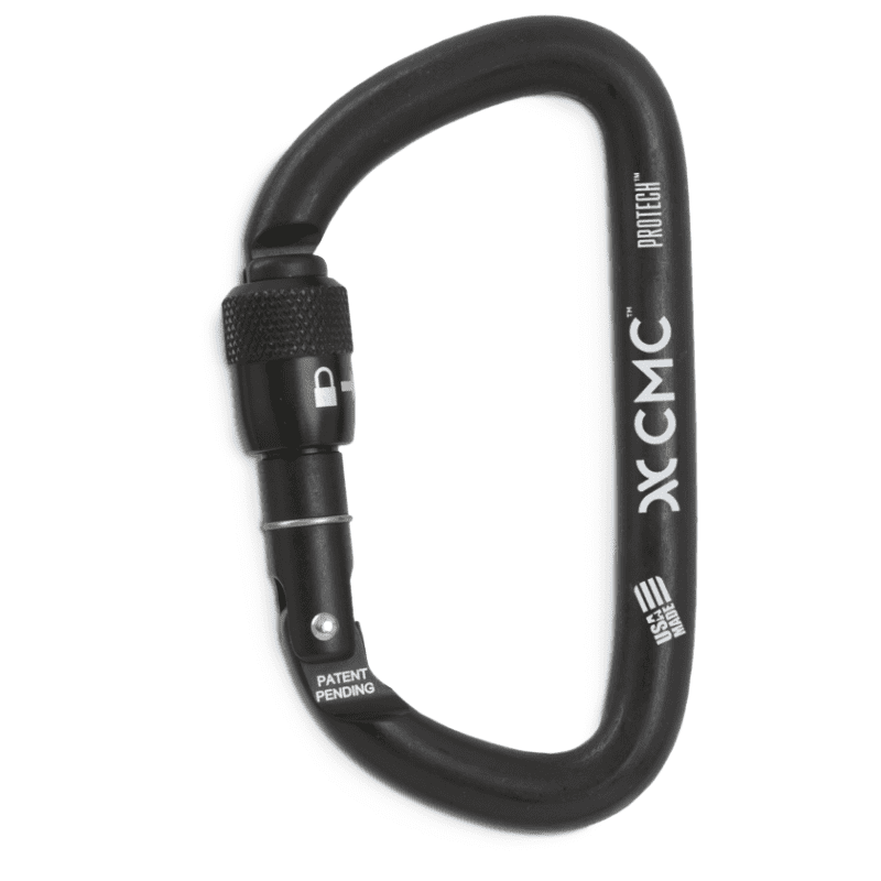 CMC ProTech Aluminum Key-Lock Carabiner Screw-Lock