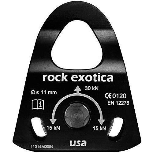 Rock Exotica Mini Machined Rescue Pulley - Elevated Climbing